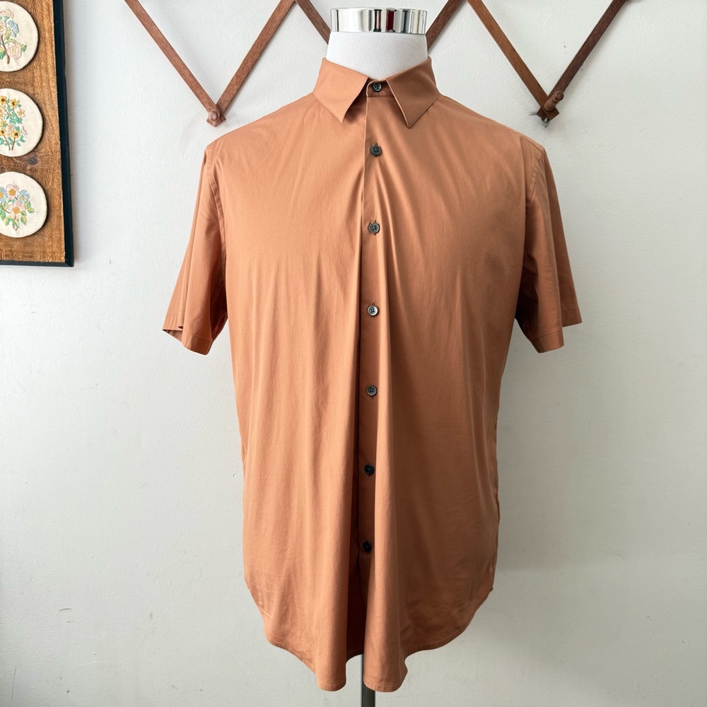 Theory Sylvain S Wealth Lightweight Button Up Shirt